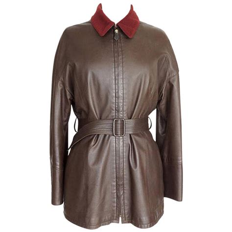 hermes trench coat price|hermes leather jacket.